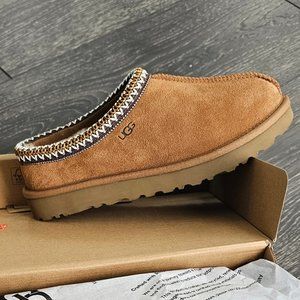 UGG Tasman Slippers - Size 8 Women's - Chestnut